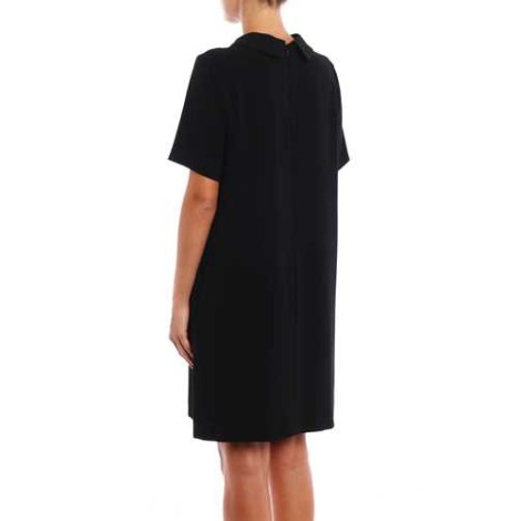 ASPESI | Crepe Short Sleeves Dress