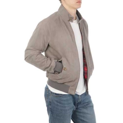 BARACUTA | Men's G9 Harrington Suede Jacket