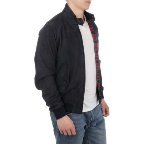 BARACUTA | Men's G9 Harrington Suede Jacket