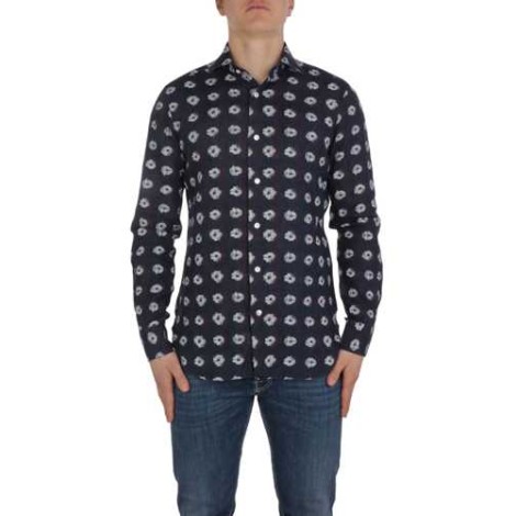 BARBA | Men's Floral Linen Shirt