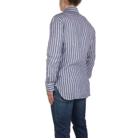 BARBA | Men's Striped Linen Shirt