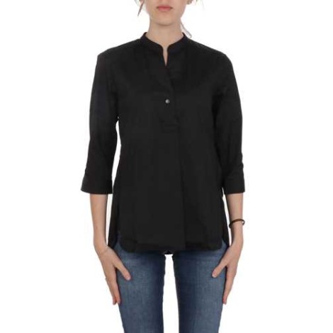 CALIBAN | Women's Mandarin Collar Shirt