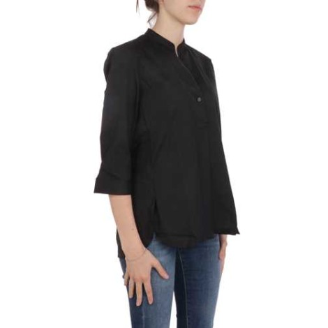 CALIBAN | Women's Mandarin Collar Shirt