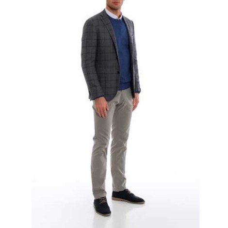 CORNELIANI | Men's Check Single-Breasted Blazer