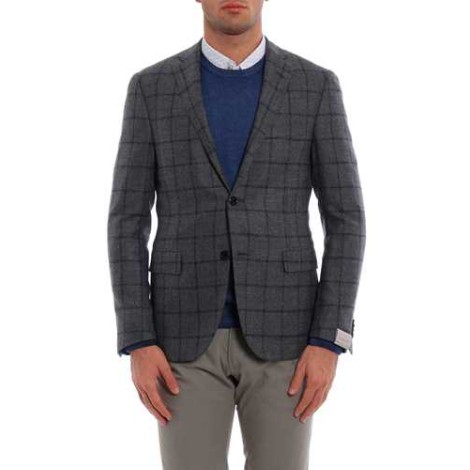 CORNELIANI | Men's Check Single-Breasted Blazer