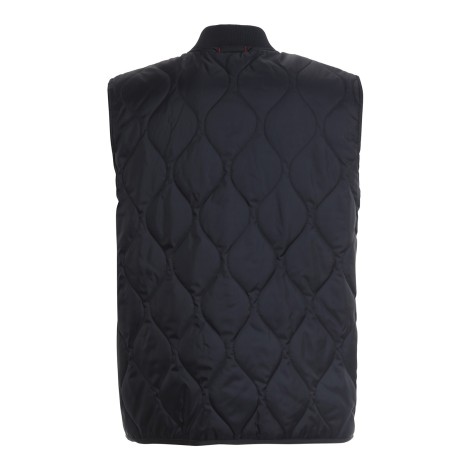 FAY GILET TRAPUNTATO BLU  NAM20442700SFCU802