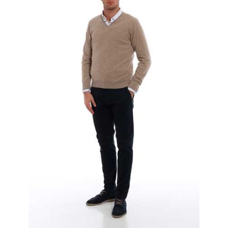 CRUCIANI | Men's Cashmere V-Neck Sweater