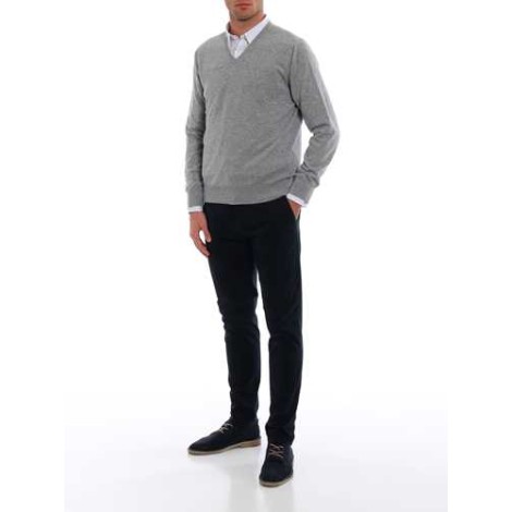 CRUCIANI | Men's Cashmere V-Neck Sweater