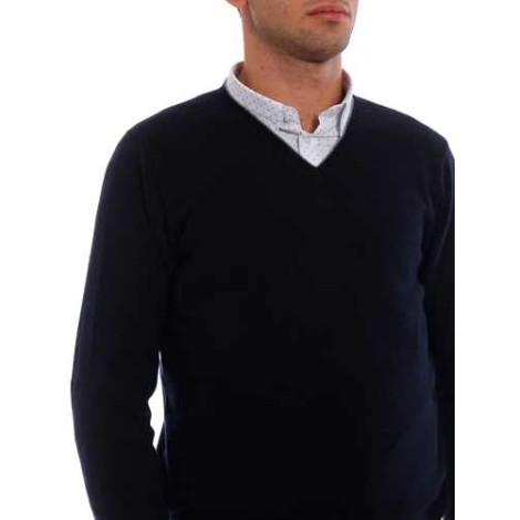 CRUCIANI | Men's Cashmere V-Neck Sweater