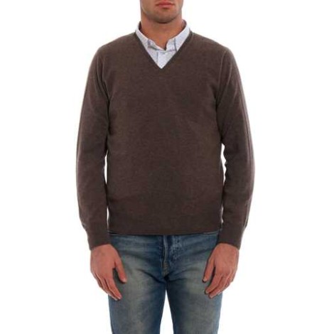 CRUCIANI | Men's Cashmere V-Neck Sweater