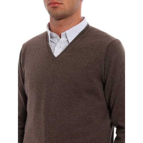 CRUCIANI | Men's Cashmere V-Neck Sweater