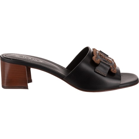 TOD'S Sandalo  Mules con tacco XXW04J0FI80GOCB999