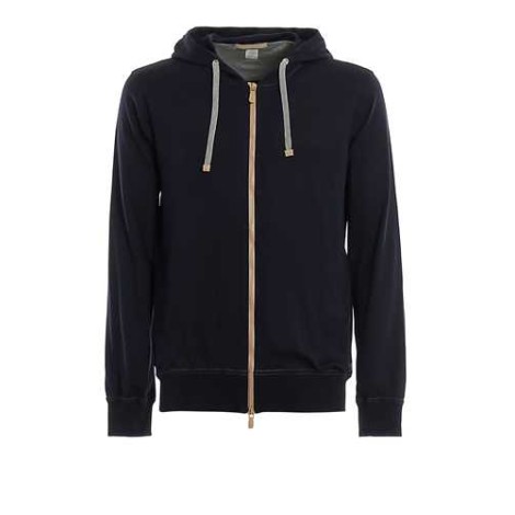 ELEVENTY | Men's Jersey Hoodie with Zip