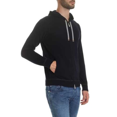 ELEVENTY | Men's Knitted Hooded Cardigan