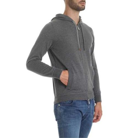 ELEVENTY | Men's Knitted Hooded Cardigan