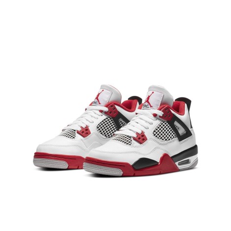 Jordan 4 Retro Fire Red 2020 (GS)