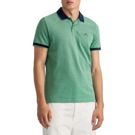 Gant | Polo D2. 4-Col Oxford Pique Ss Rugger