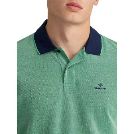 Gant | Polo D2. 4-Col Oxford Pique Ss Rugger