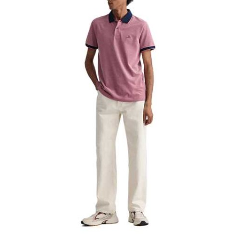 Gant | Polo D2. 4-Col Oxford Pique Ss Rugger