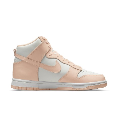 Nike Dunk High Sail Crimson Tint (W)