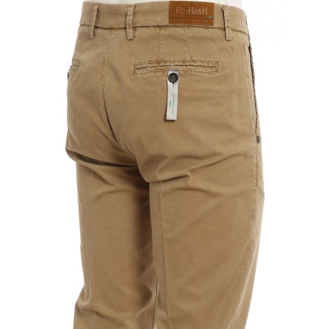 RE-HASH PANTALONE CHINO MUCHA MARRONE P0370A600LS0004