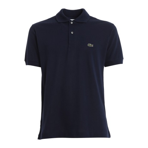 LACOSTE POLO IN PETIT PIQUE' BLU 1212166