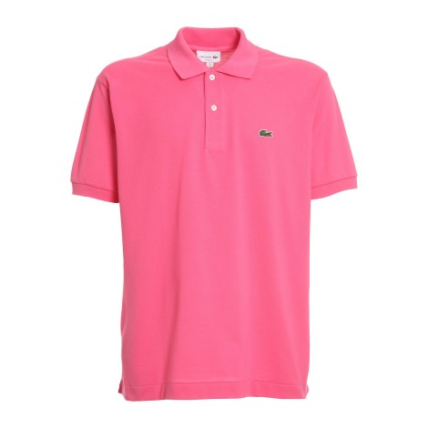 LACOSTE POLO IN PETIT PIQUE' ROSA 1212PQS