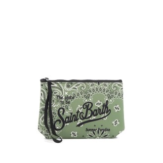 MC2 SAINT BARTH BUSTA STAMPA BANDANA VERDE ALINE00476B