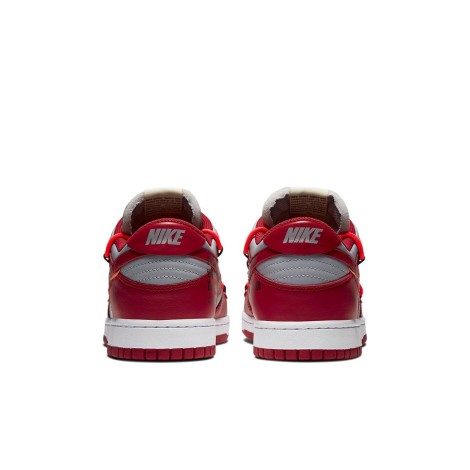 Nike Dunk Low Off-White University Red