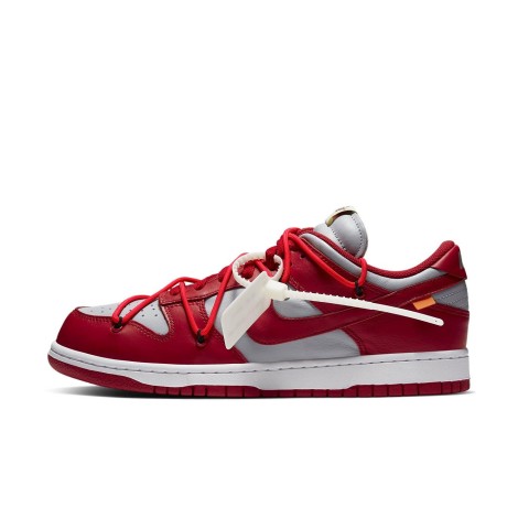 Nike Dunk Low Off-White University Red