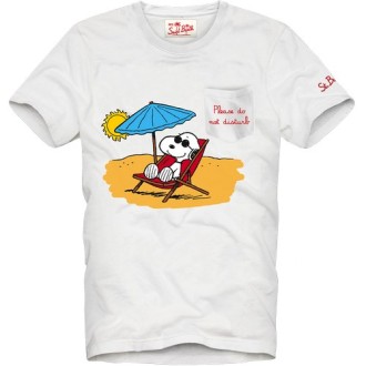 MC2 SAINT BARTH T-SHIRT BIANCA STAMPA SNOOPY AUSTIN00754B