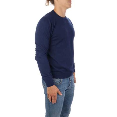 MALO | Men's Shaved Cashmere Crewneck Sweater