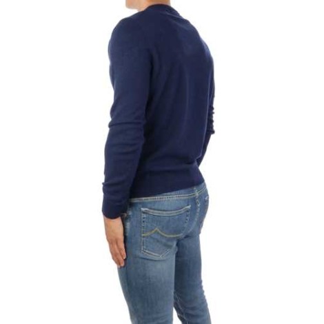 MALO | Men's Shaved Cashmere Crewneck Sweater