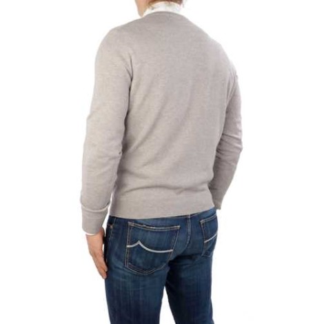 MALO | Men's Shaved Cashmere Crewneck Sweater