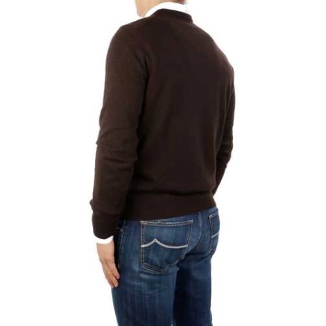 MALO | Men's Shaved Cashmere Crewneck Sweater