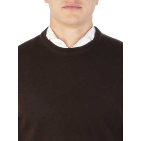 MALO | Men's Shaved Cashmere Crewneck Sweater