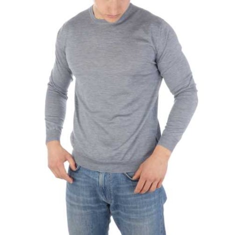 MALO | Men's Cashmere and Silk Crewneck Sweater