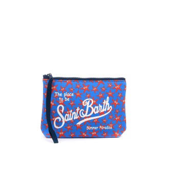 MC2 SAINT BARTH Pochette scuba con stampa di cartoline ALINE01325B