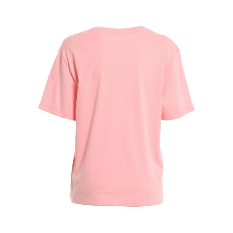 LACOSTE T-SHIRT IN COTONE ROSA TF54417SY