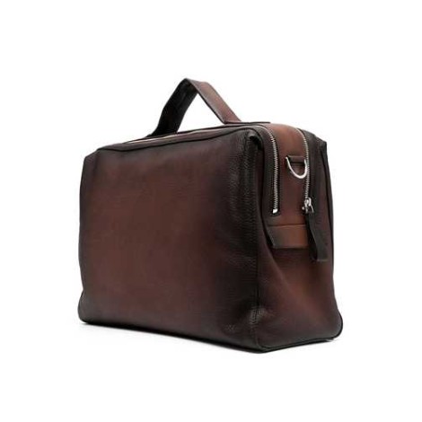 ORCIANI | Men's Micro Deep Leather Hand Bag