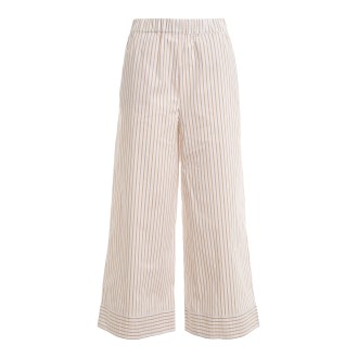 PAOLO FIORILLO CAPRI PANTALONE A RIGHE BIANCO 7622154800120