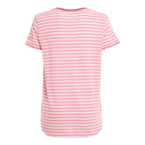 MC2 SAINT BARTH T-SHIRT A RIGHE ROSA DANA00361B