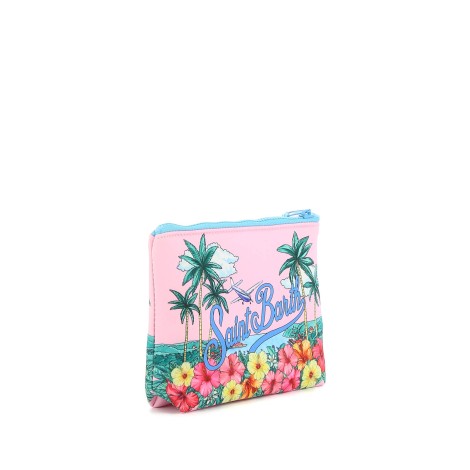 MC2 SAINT BARTH Pochette in scuba con stampa flower bay  ALINE00482B