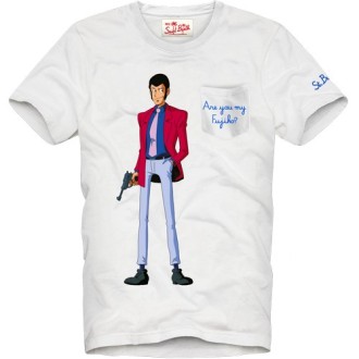 MC2 SAINT BARTH T-SHIRT CON RICAMO LUPIN AUSTIN02602B