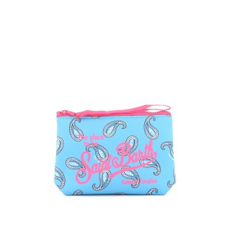 MC2 SAINT BARTH Pochette in scuba con stampa paisley ALINE02151B