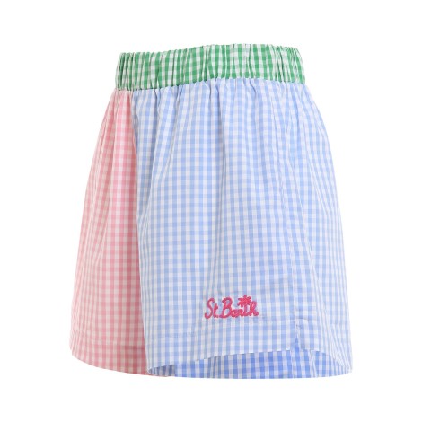 MC2 SAINT BARTH SHORTS A QUADRETTI  LIERRE03133B