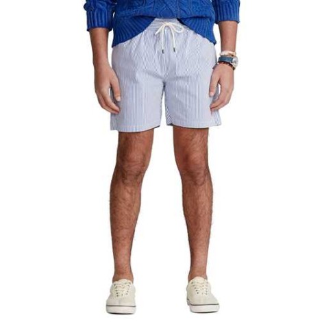 POLO RALPH LAUREN | Men's Striped Cotton Swim Shorts