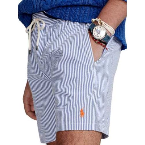 POLO RALPH LAUREN | Men's Striped Cotton Swim Shorts