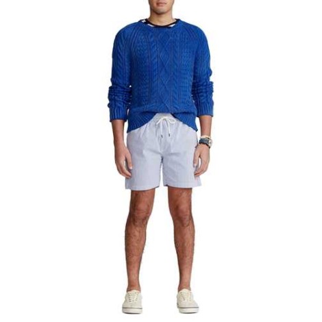 POLO RALPH LAUREN | Men's Striped Cotton Swim Shorts