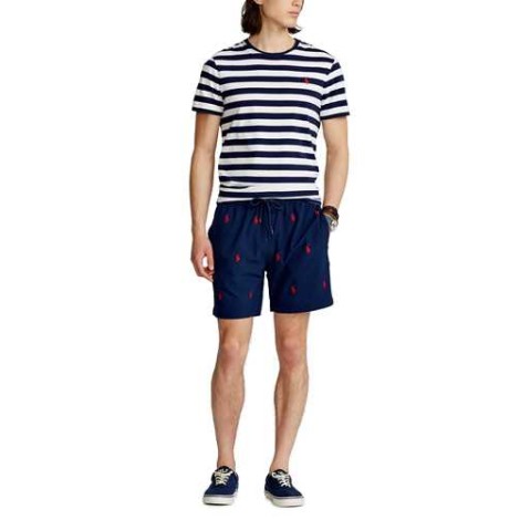 POLO RALPH LAUREN | Men's Embroidered Swim Shorts